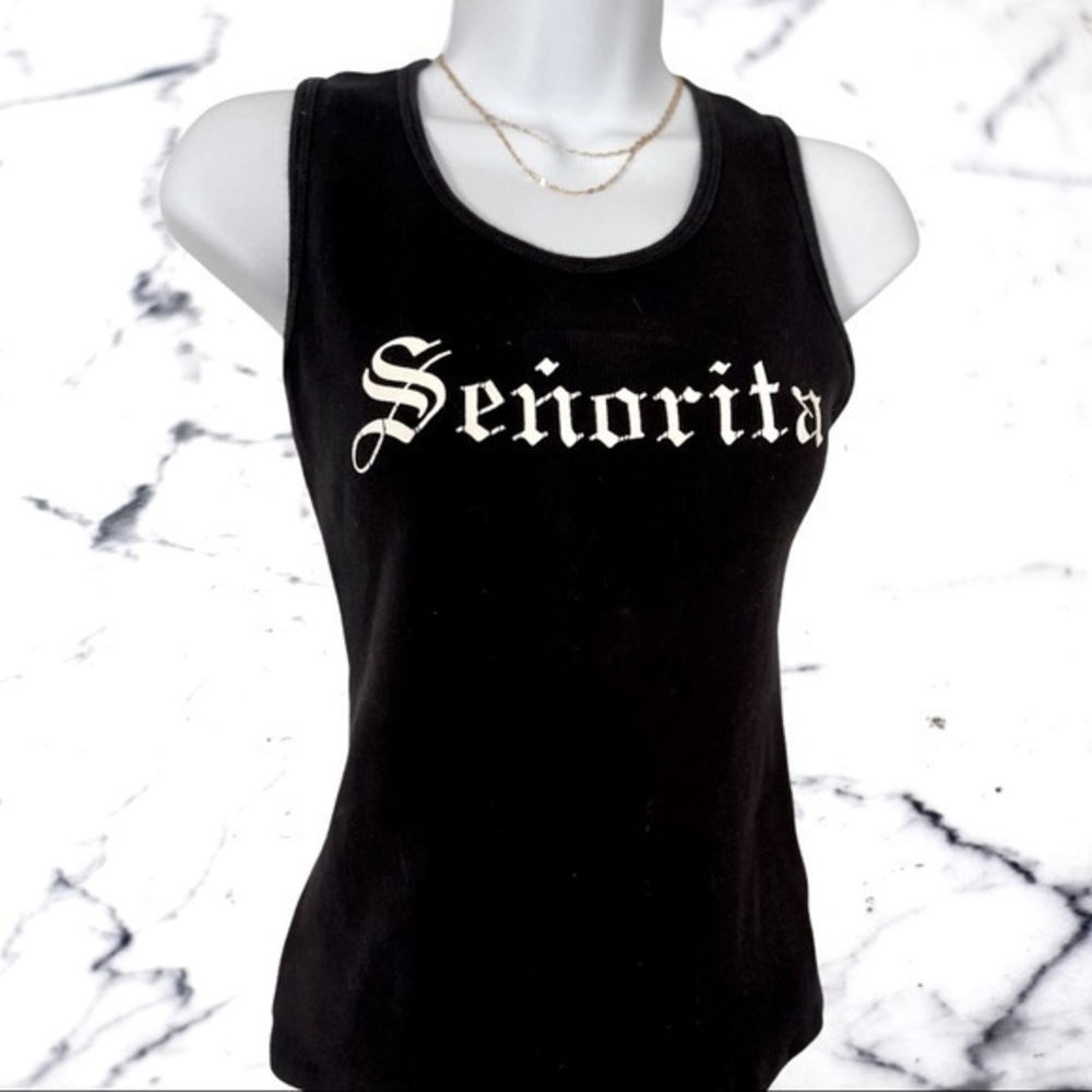 “Senorita” tank top by gadzooks medium